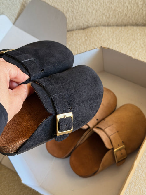 Clogs-Suede